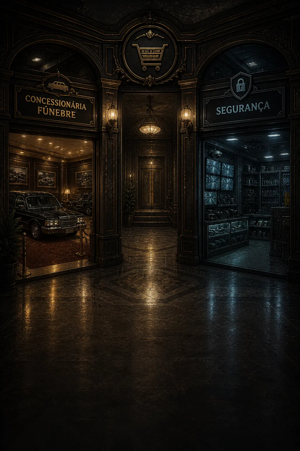 Mercado de melhorias do jogo